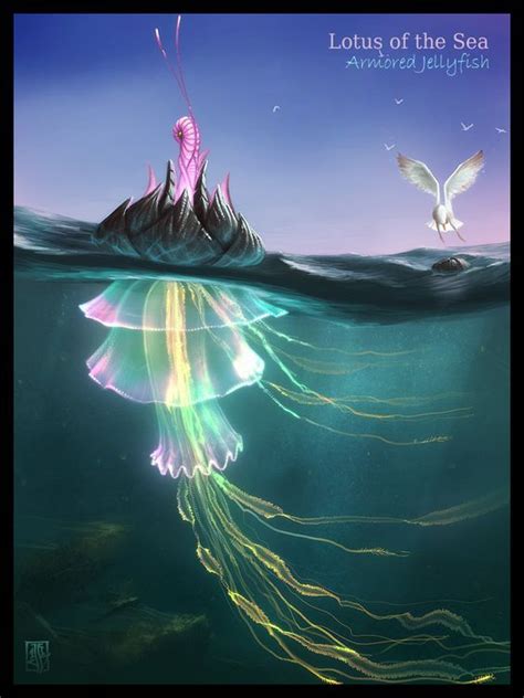 Alien Creatures Fantasy Creatures Art Mythical Creatures Art Ocean