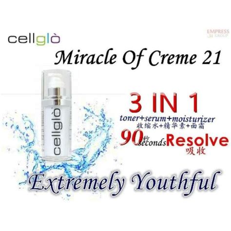 Check cellglo creme 21 out!!! Cellglo Creme 21 | Shopee Malaysia