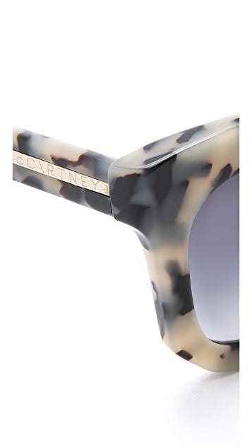 Stella Mccartney Thick Frame Sunglasses Shopbop
