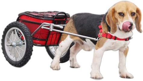 Gyj Dog Backpack Shopping Cart Pulling Cart Truck Two Wheeler Dog Pull