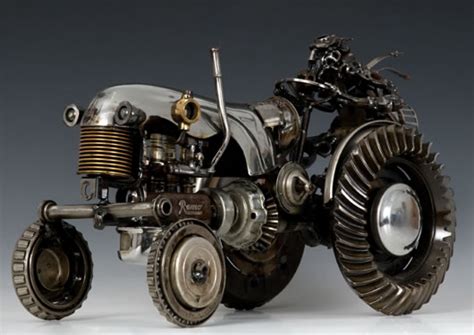 A great rustic centrepiece for an indoor or outdoor setting. Amazing Scrap Metal Art - Gallery | eBaum's World