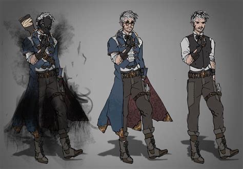 Working Towards A Character Design Based On Percy From Critical Role