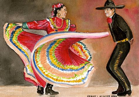 Ballet Folklorico Clipart Drawing Coloring
