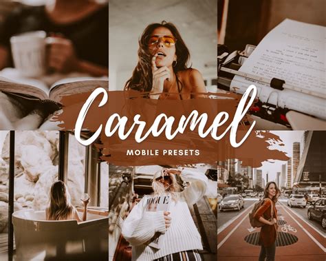 Made for photographers, bloggers, and instagrammers that want to create a beautiful edit. 5 Mobile Lightroom Presets CARAMEL Instagram Warm Moody ...