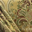 Yellow and Green Damask - Upholstery - Fabric by the Yard | Damask ...