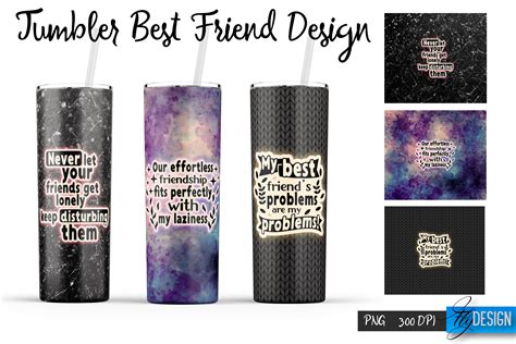 Best Friends Tumbler Wrap Tumbler 18 Graphic By Flydesignsvg
