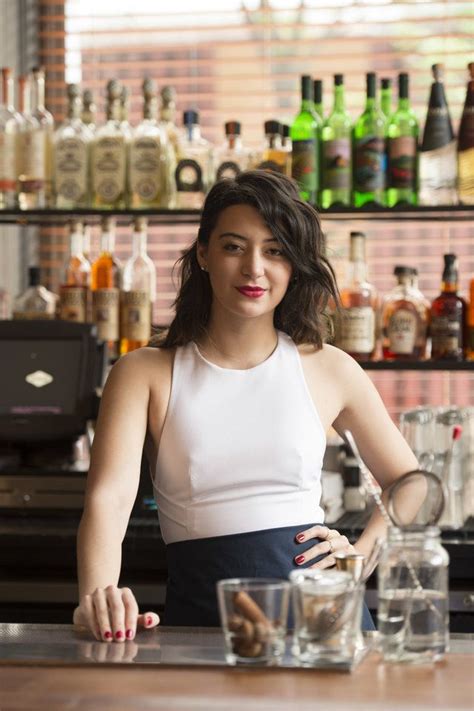 14 Female Bartenders You Need To Know In Nyc Bartender Uniform Bartender Outfit Female