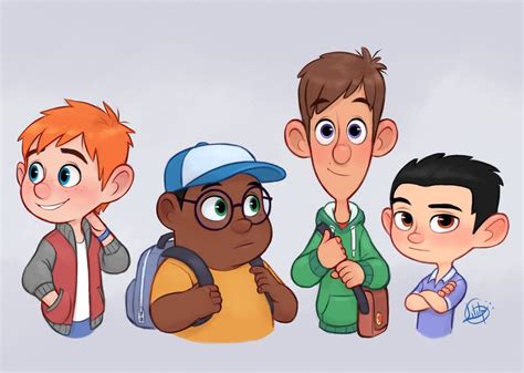 Boys By Luigil Cartoon Character Design Character Design Animation
