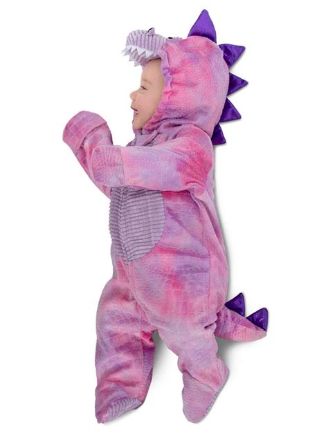 Baby Sleepy Pink Dino Costume Baby Costumes Girl
