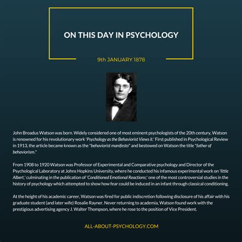 Psychology As The Behaviorist Views It | Psychology, Forensic psychology, History of psychology