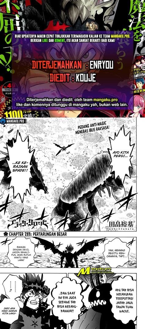 Black Clover Chapter 283 Page 1