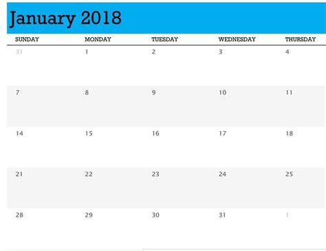 11x17 Calendar Template Word Excel Calendar Daily Calendar Template
