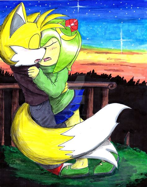 Cosmo Kiss Tails Tails X Cosmo Kiss 4 By Tailsthefoxlover715 On