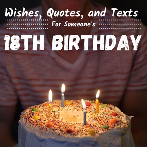 18th Birthday Wishes Texts And Quotes 152 Example Messages Holidappy