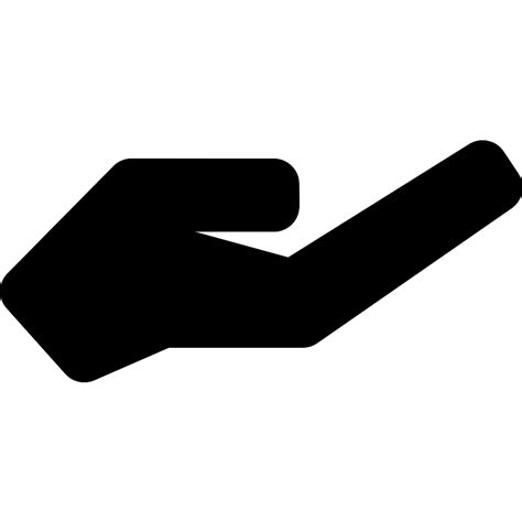 Open Hand Vector Svg Icon Svg Repo