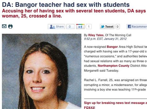 question of the day should this female school teacher be charged for having sex with a 17 year