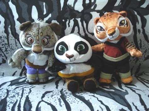 Original Collection Kung Fu Panda Tigress Tai Lung Viper Mini Cute Soft