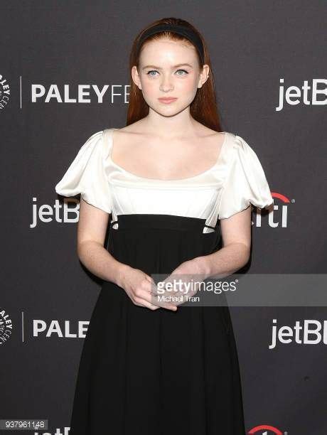 sadie sink attends the 2018 paleyfest los angeles netflix s stranger things held at dolby