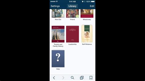 Lds Gospel Library Help Guide Ios Youtube