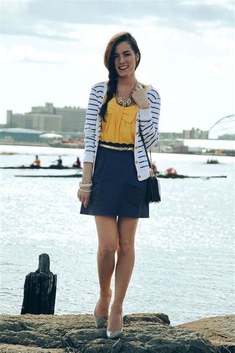 Sarah Vickers Nautical Attire Preppy Style Style Fashion
