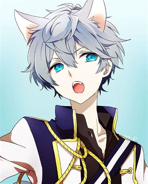 Pin By Sunny Licht Ao Chan On Anime Guys Anime Cat Boy Wolf Boy