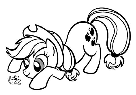 Applejack Coloring Pages To Print And Color