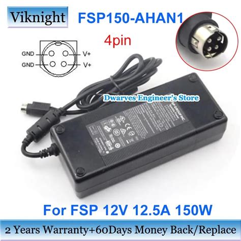 Genuine Fsp Fsp150 Ahan1 Ac Adapter 12v 125a 150w Power Supply For For