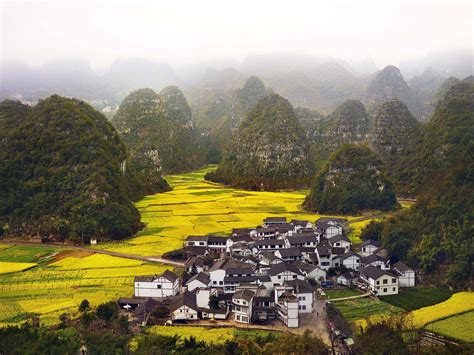 Guizhou Province China Beautiful Villages Guizhou Chinese Village