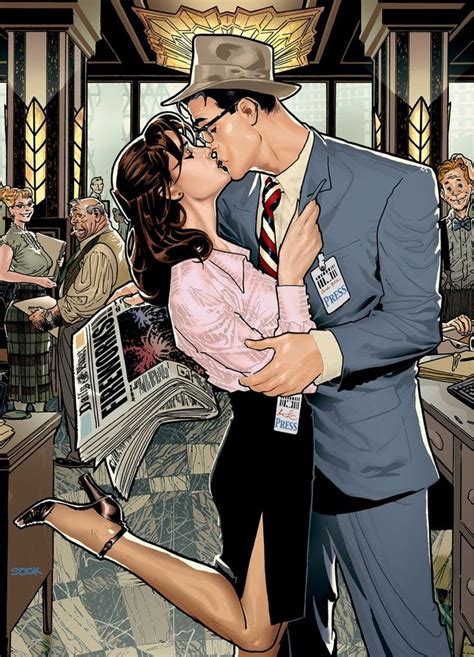 Clark Kent And Lois Lane Dc Comics Pulp Romance Covers Pintere