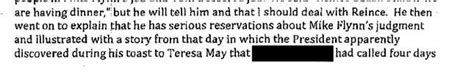 Comey Memos Released Donald Trump Focused On Michael Flynn And