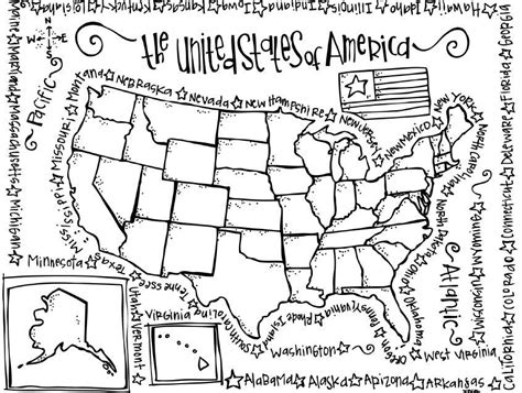 11 Us States Shapes Worksheets