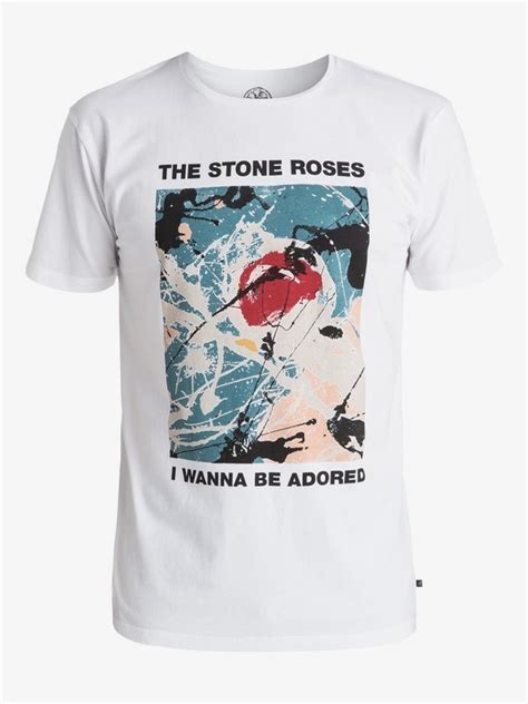 Stone Roses Adored T Shirt Quiksilver