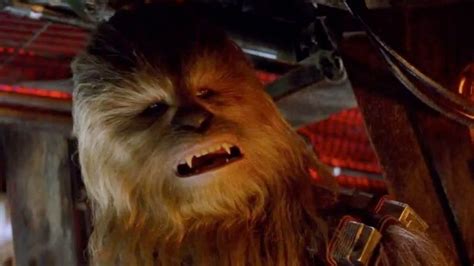 Star Wars The Force Awakens Deleted Scene Shows Chewbacca Ripping An Arm Off