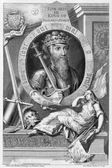 Edward Iii 14th Century King Of England 18th Century Giclee Print