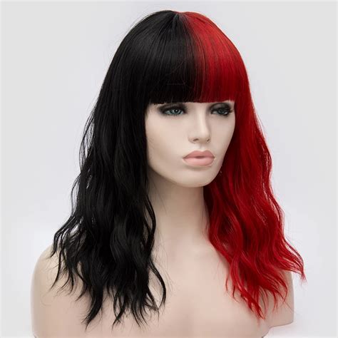 Half Black Half Red Hairstyle Hairstyle How To Make