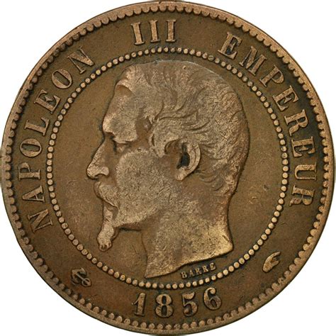 544330 Coin France Napoleon Iii Napoléon Iii 10 Centimes 1856