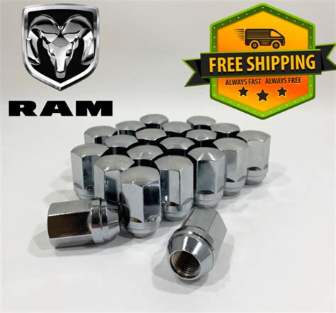 Dodge Ram 2500 Lug Nut Socket Size