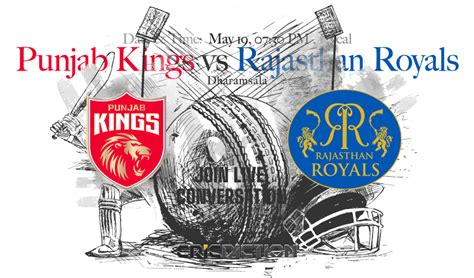 Live Ipl66th Match Punjab Kings Vs Rajasthan Royals Cricket Match