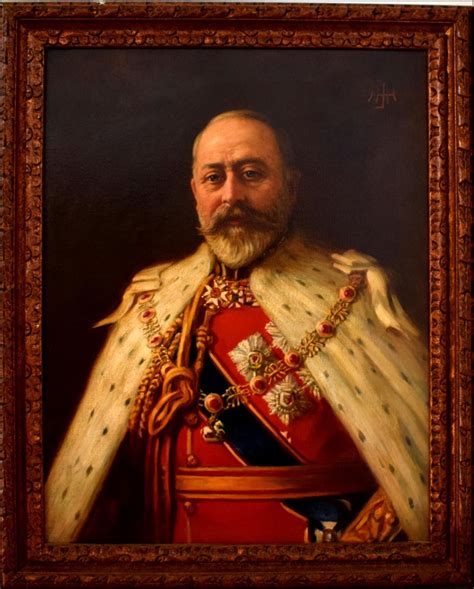 Portrait Of King Edward Vii 1841 1910 Artware Fine Art