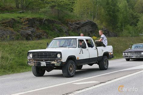 Dodge D Series 4 Door Pickup 3rd Generation