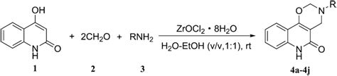 Zrocl H O Catalyzed Onepot Synthesis Of Download Scientific Diagram