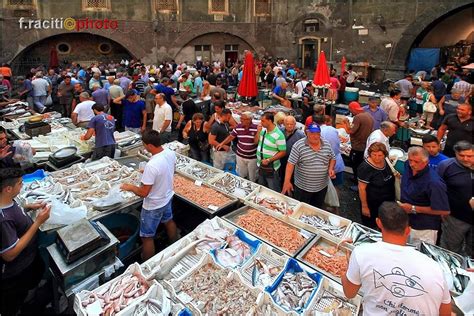 A Piscaria Historical Fish Market Catania Sicilia Etna Catania