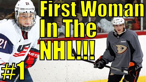 The First Woman In The Nhl Nhl 17 Be A Pro Episode 1 Youtube