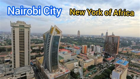 Nairobi City Kenya Aerial View Shots Youtube