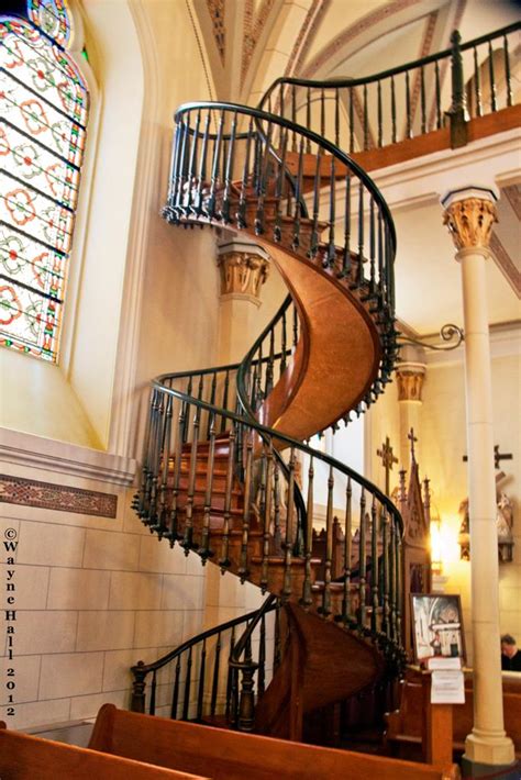 Spiral Staircase At The Laredo Chapel In Santa Fe Nm Flickr