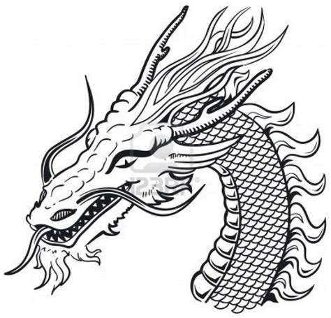 Chinese Dragon Head Drawing At Getdrawings Free Download