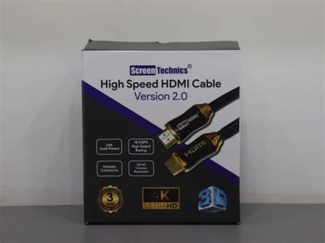 White Plastic Screen Technics Hdmi Cable 15 Meter Hdmi Cable 13 M 18