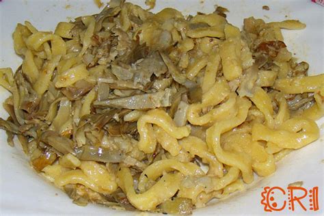 Una ricetta tipica della cucina romana, molto saporita e golosa!! Tagliatelle di kamut ai carciofi - Vegan blog - Ricette ...