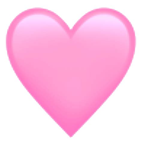 Download Pink Heart Emoji Png Download Free Hq Png Image Freepngimg