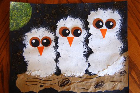 Owl Babies Craft I Heart Crafty Things